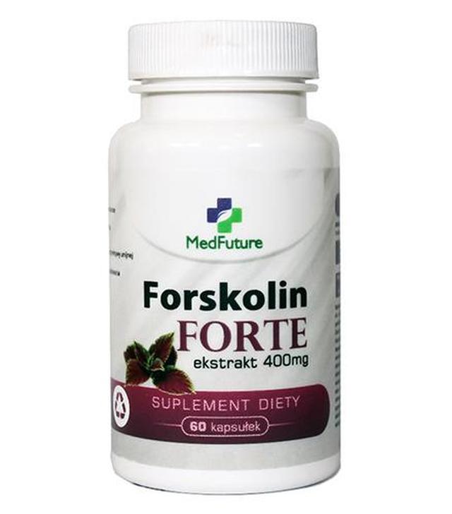 MedFuture Forskolin Forte 400 mg, 60 kaps., cena, wskazania, właściwości