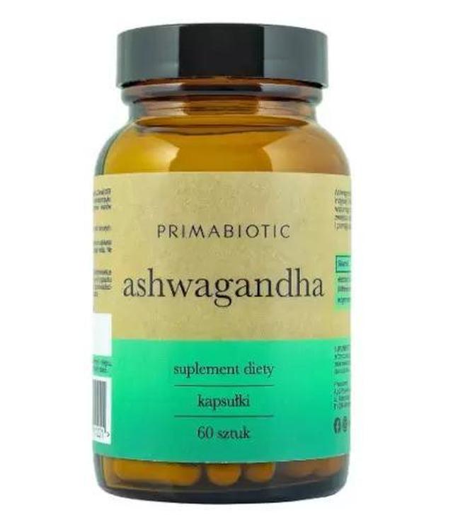 Primabiotic Ashwagandha, 60 kapsułek