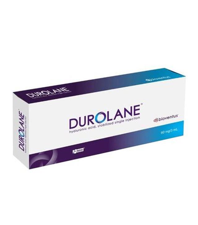 Durolane Kwas Hialuronowy stabilizowany do jednorazowego wstrzyknięcia 60 mg / 3 ml - cena, opinie, wskazania