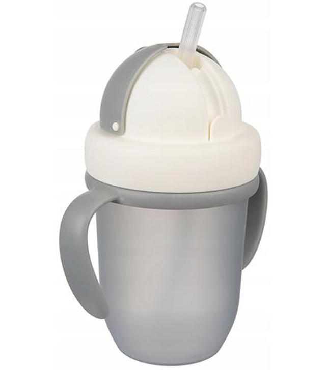 Canpol Babies Kubek ze składaną rurką silikonową 9m+ kolor szary 56/522 - 210 ml - cena, opinie, właściwości