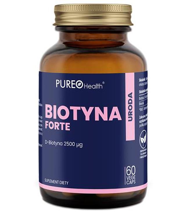 Pureo Health Biotyna Forte, 60 vege kapsułek