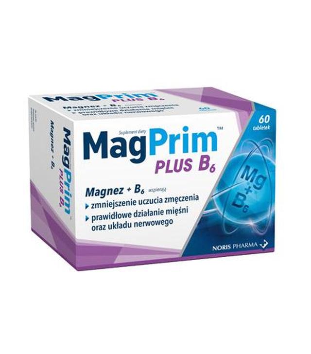 MagPrim Plus B6 - 60 tabl. - Zmęczenie i stres - cena, opinie, wskazania