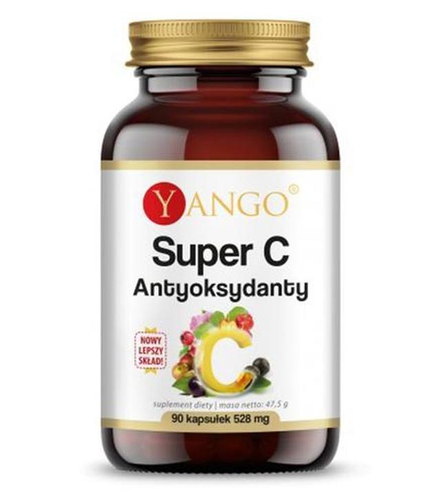 Yango Super C Antyoksydanty 528 mg - 90 kaps. - cena, opinie, właściwości