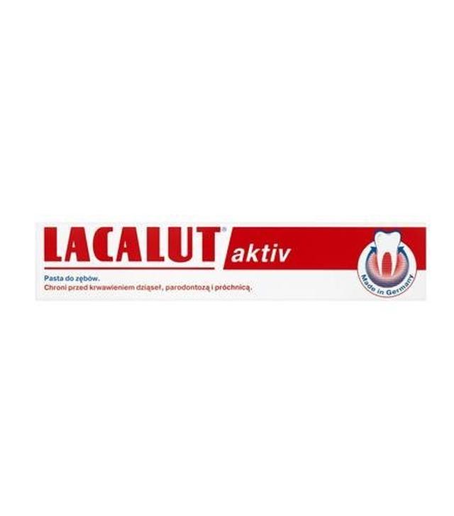 LACALUT AKTIV - 75 ml - cena, stosowanie, opinie