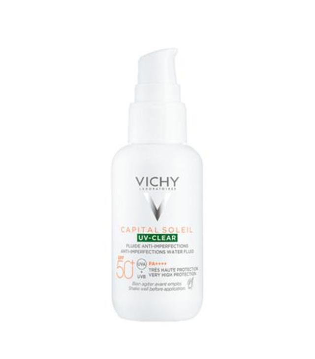 Vichy Capital Soleil UV-Clear Fluid przeciw niedoskonałościom SPF50+, 40 ml