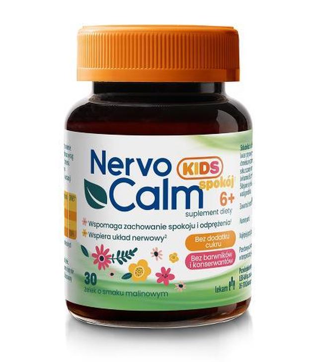 Nervo Calm Spokój Kids 6+, żelki, 30 sztuk