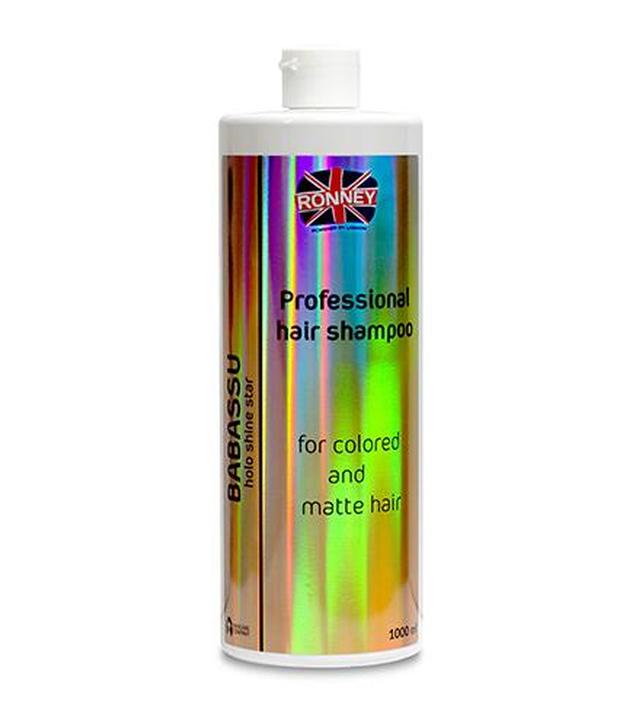 Ronney HoLo Shine Star Babassu Oil Shampoo Szampon energetyzujący do włosów farbowanych i matowych, 1000 ml