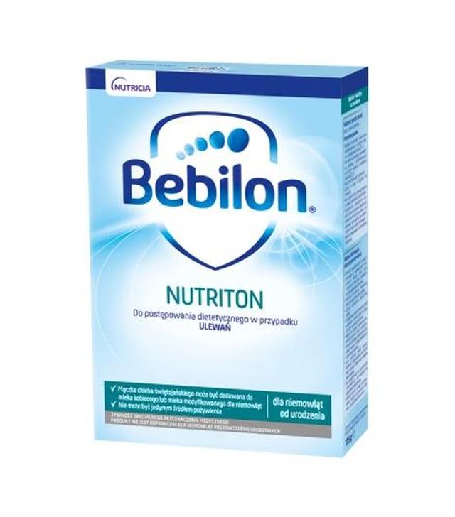 Bebilon Nutriton, do postępowania dietetycznego w przypadku ulewań dla niemowląt od urodzenia, 135 g - ważny do 2025-09-24