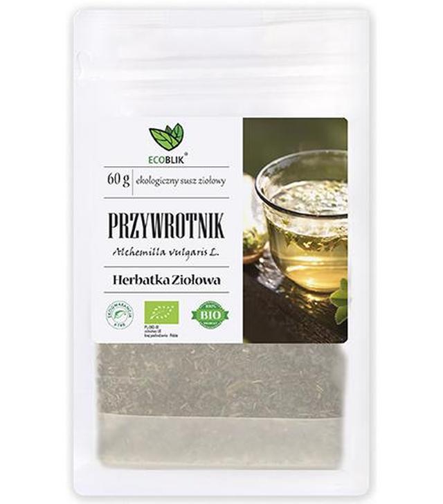 Ecoblik Przywrotnik ziele EKO, 60 g, cena, opinie, stosowanie - ważny do 2025-10-01
