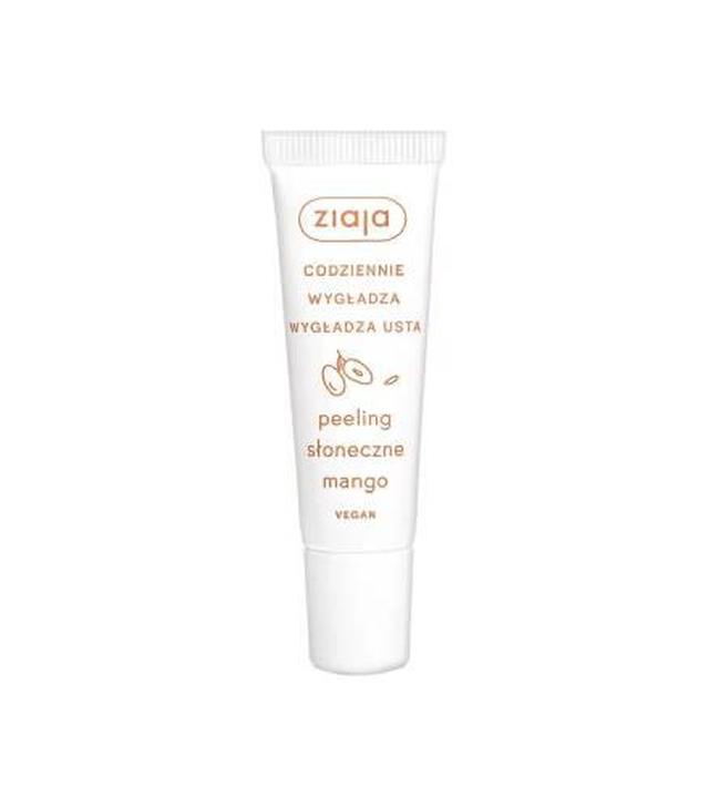 Ziaja Codziennie Wygładza Peeling do ust Słoneczne mango, 12 ml