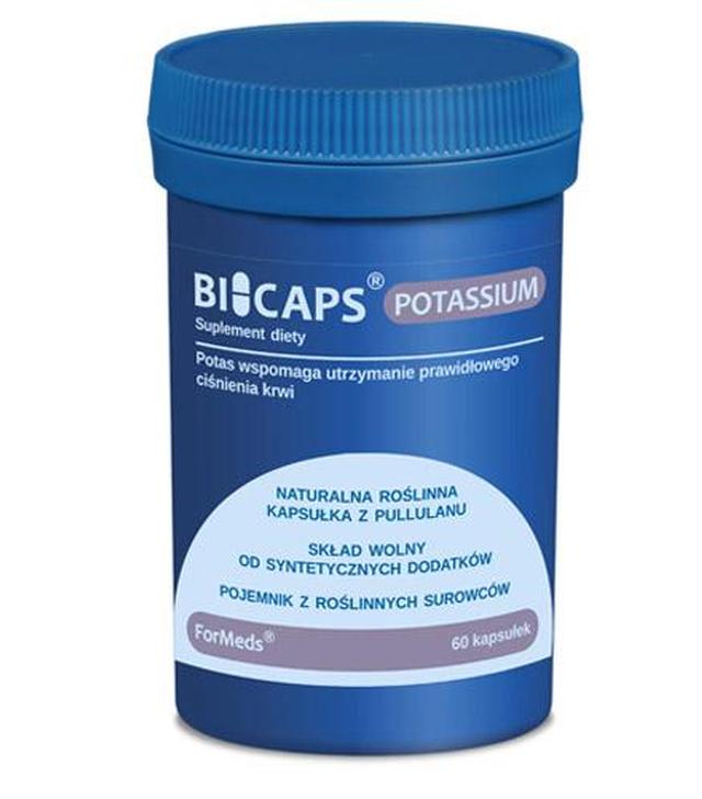Bicaps Potassium, kapsułki, 60 sztuk