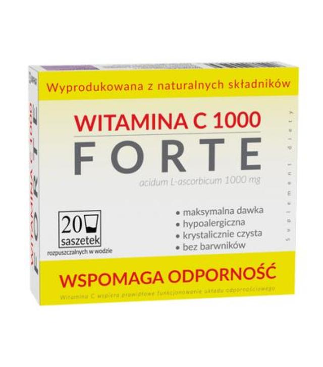 Witamina C 1000 Forte - 20 sasz.