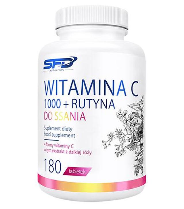 SFD Witamina C 1000 + Rutyna do ssania, 180 tabl.