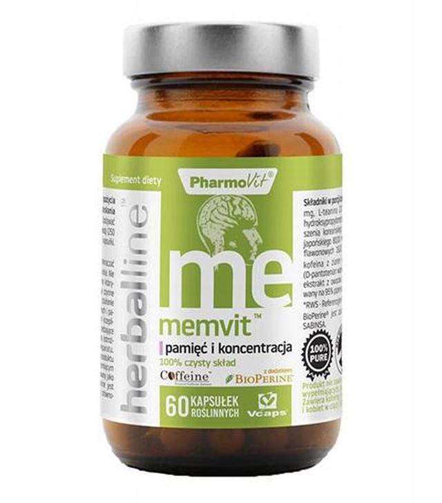 PharmoVit Herballine Memvit - 60 kapsułek