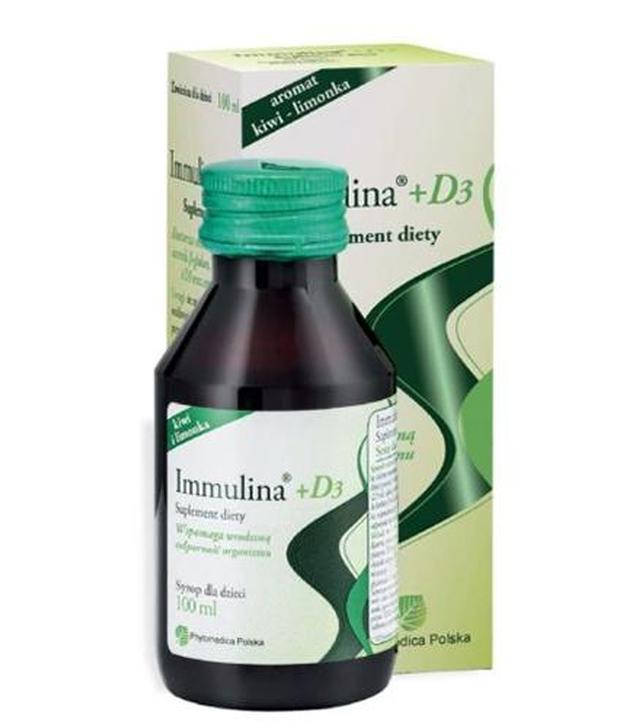 Immulina Plus Syrop dla dzieci, 100 ml