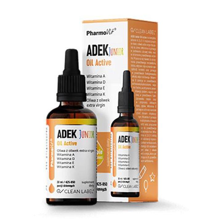 Pharmovit ADEK junior oil active, 30 ml
