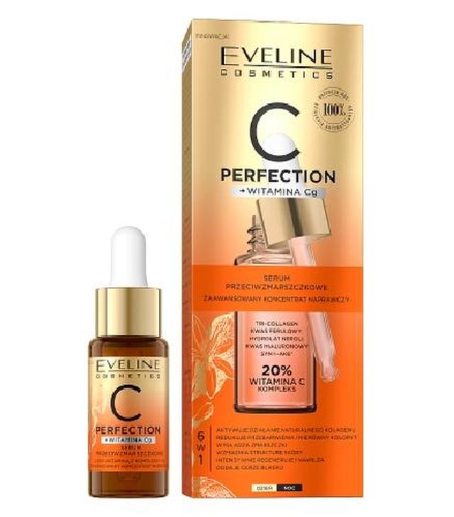 Eveline Cosmetics C-Perfection Serum przeciwzmarszczkowe z 20% witaminą C, 18 ml
