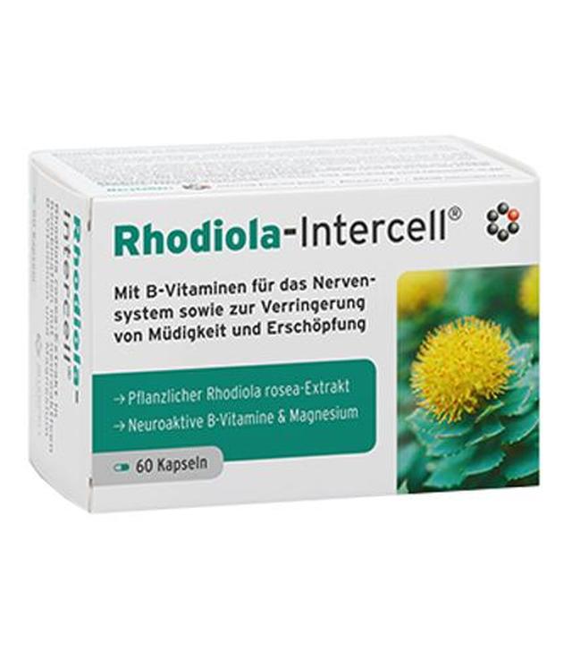 Mitopharma Rhodiola-Intercell - 60 kaps. - cena, opinie, właściwości