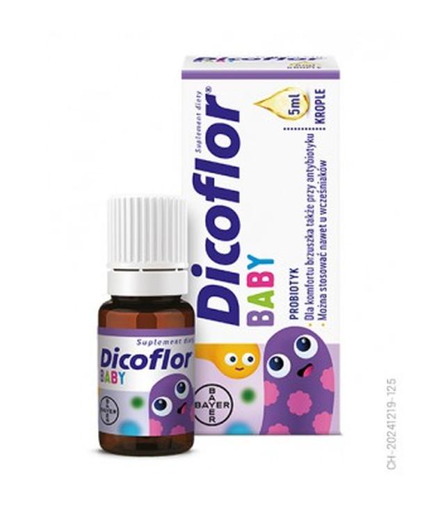 Dicoflor Baby, probiotyk, krople, 5 ml