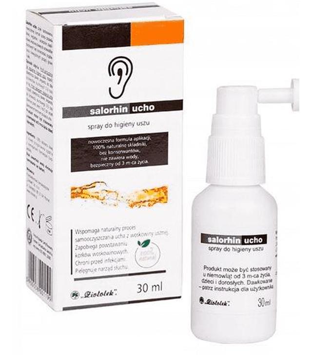 SALORHIN UCHO Spray do higieny uszu, 30 ml