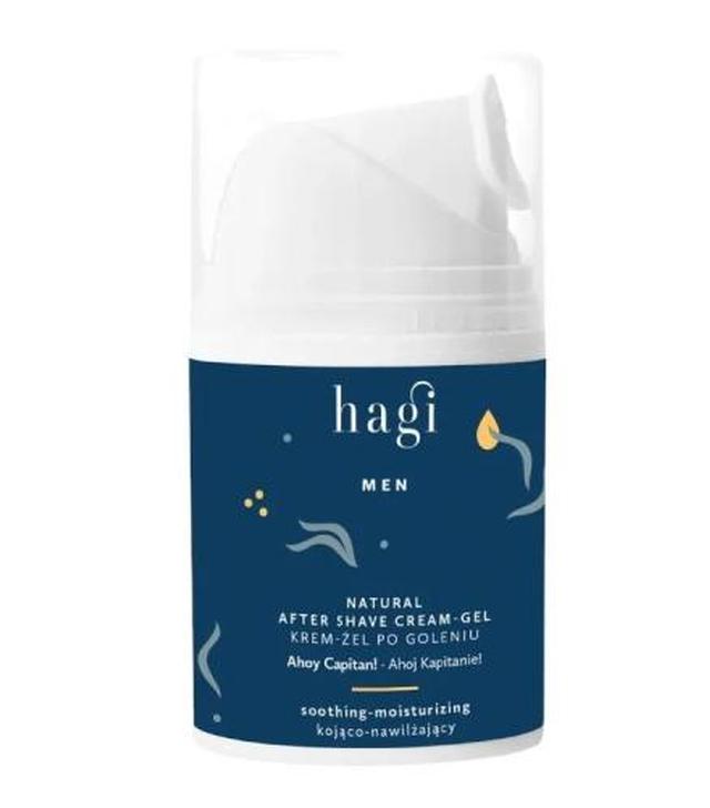Hagi Nawilżający krem-żel do twarzy Ahoj Kapitanie, 50 ml