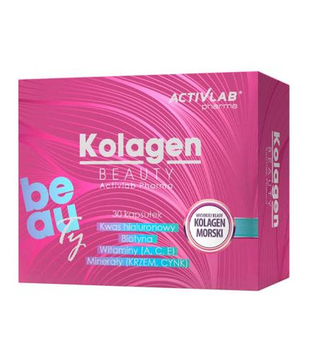 Activlab Pharma Kolagen Beauty - 30 kaps. - cena, opinie, stosowanie