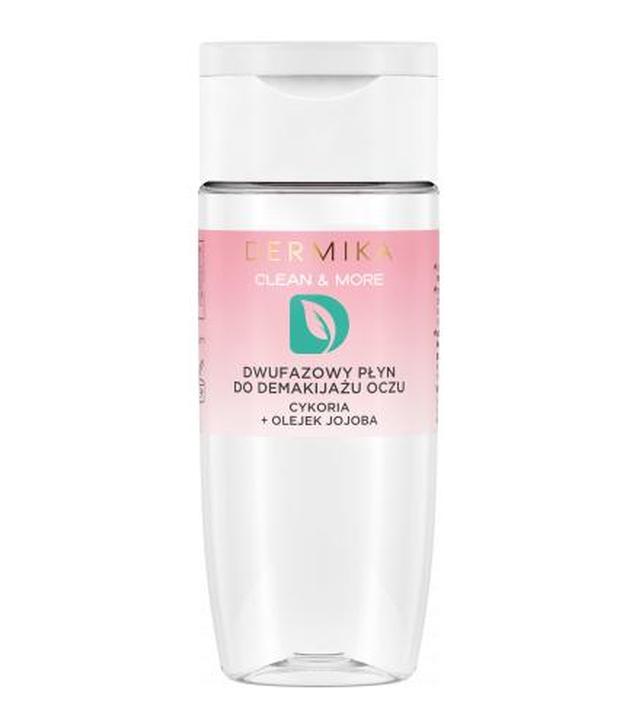 Dermika Clean & More Dwufazowy płyn do demakijażu oczu - 125 ml - cena, opinie, właściwości