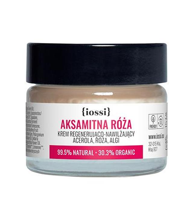 Iossi Aksamitna Róża Krem regenerująco - nawilżający Acerola, róża, algi - 15 ml - cena, opinie, właściwości