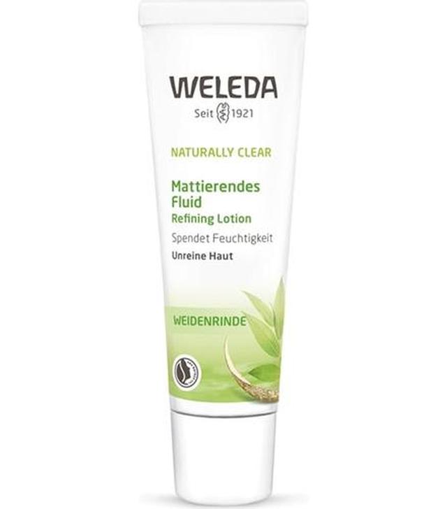 Weleda Naturally Clear Wygładzająca emulsja z korą wierzby  - 30 ml - cena, opinie, wskazania