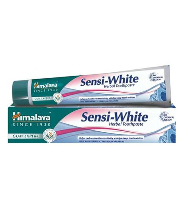 Himalaya Sensi-White Ziołowa pasta do zębów - 75 ml - cena, opinie, właściwości
