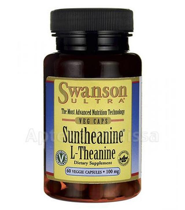 SWANSON Suntheanine L-Teanina - 60 kaps.