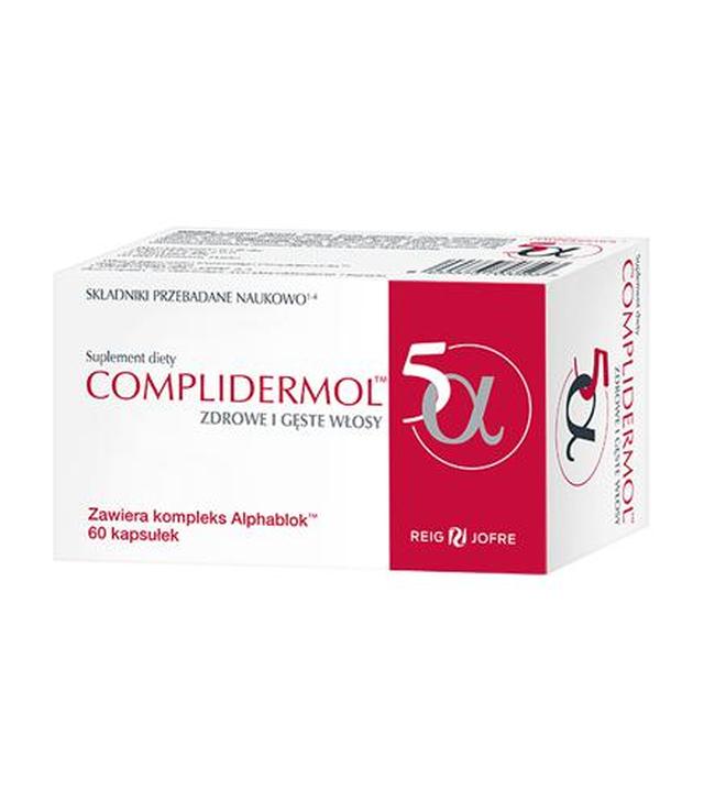 Complidermol 5 Alfa, zdrowe i gęste włosy, 60 kapsułek