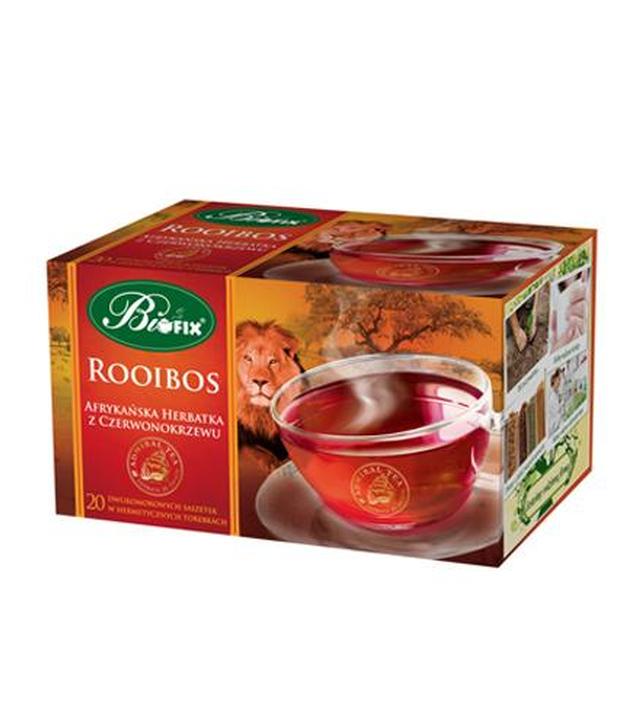 BI FIX Rooibos afrykańska herbatka z czerwonokrzewu - 20 saszetek