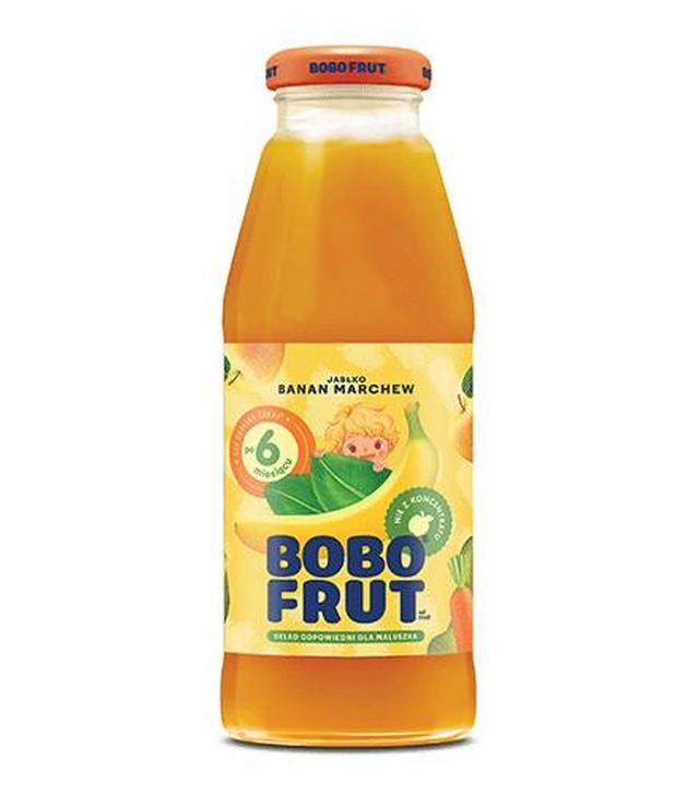 Bobo Frut Nektar jabłko marchew banan po 6 miesiącu, 300 ml