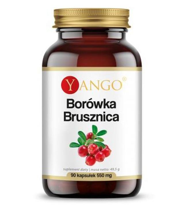 Yango Borówka Brusznica - 90 kaps. - cena, opinie, wskazania