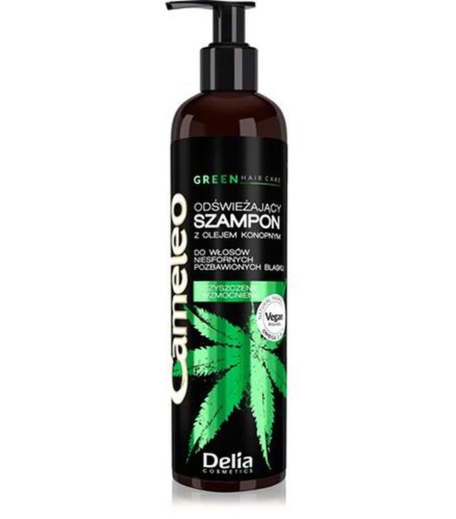 Cameleo Green Odświeżający szampon z olejem konopnym - 250 ml - cena, opinie, właściwości