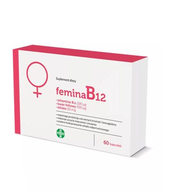 FeminaB12, 60 kapsułek