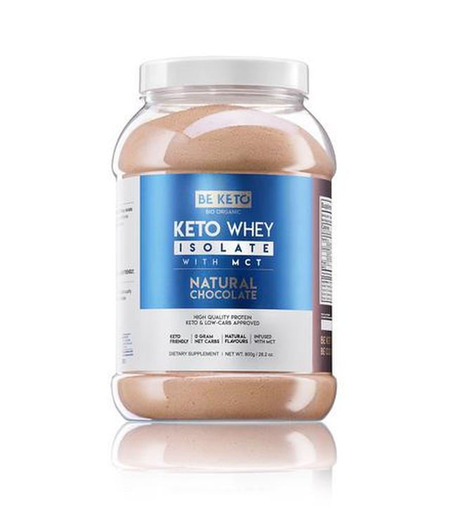 BeKeto KETO Whey Chocolate + MCT, 800 g, cena, wskazania, stosowanie - ważny do 2025-09-30