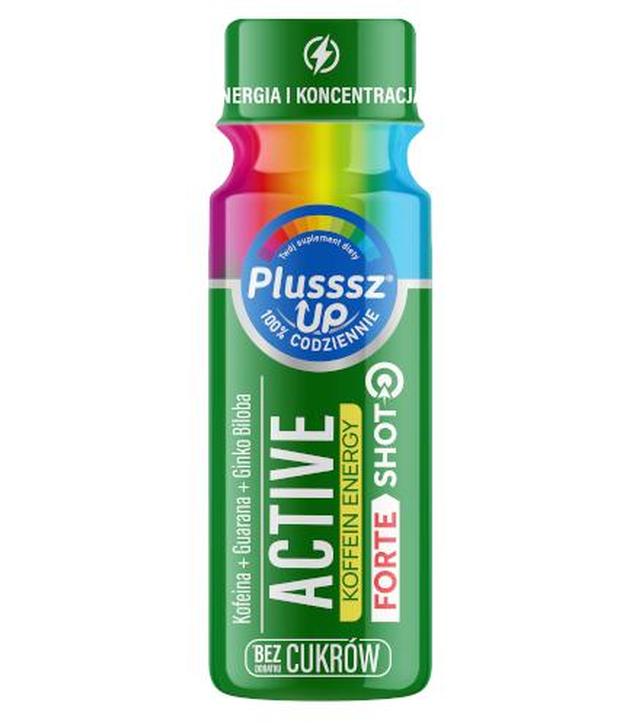 Plusssz Up Active Koffein Energy Forte Shot, 50 ml