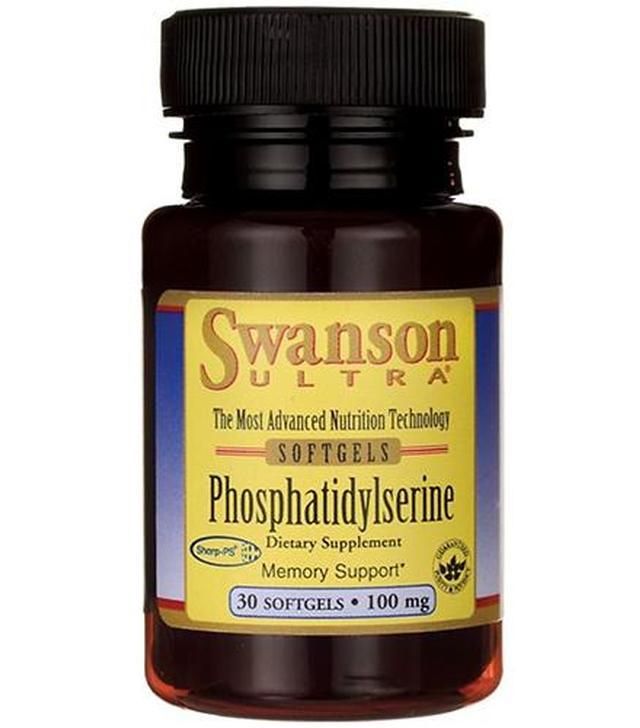 SWANSON Fosfatydylseryna 100 mg - 30 kaps.
