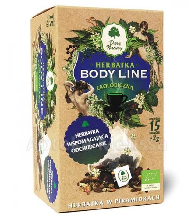 DARY NATURY Body Line Herbatka wspomagająca odchudzanie - 15 sasz.