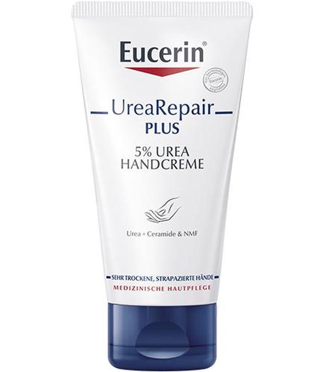 Eucerin UreaRepair PLUS Regenerujący Krem do rąk z 5% Mocznikiem do suchej skóry, 75 ml, cena, opinie, właściwości