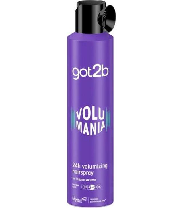 Got2b Volumania Lakier do włosów dodający objętości - 300 ml - cena, wskazania, właściwości