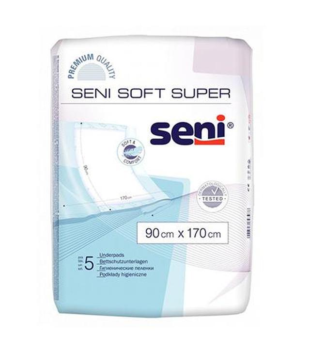 Seni Soft Super Podkłady higieniczne 90 cm x 170 cm, 5 sztuk
