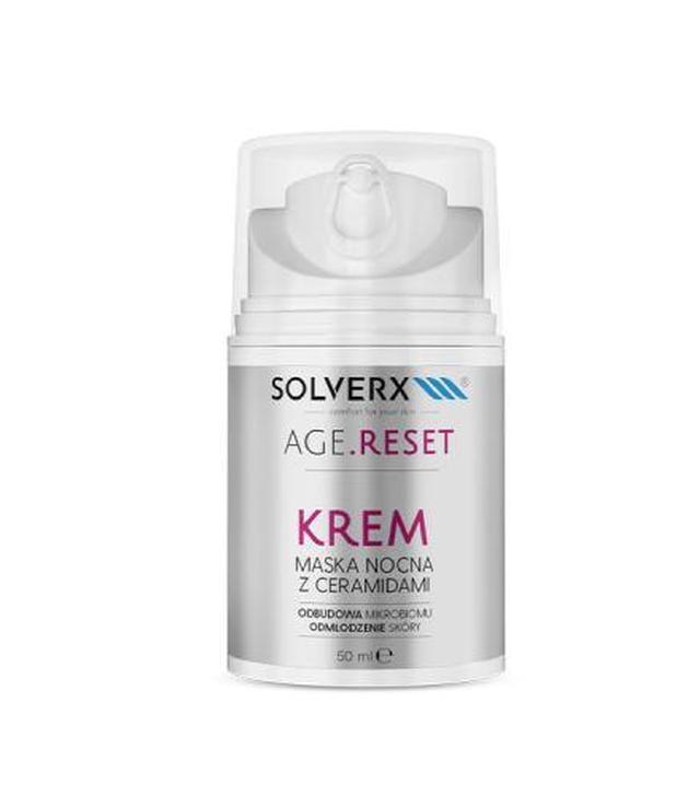 SOLVERX Age Reset Krem maska nocna, 50 ml