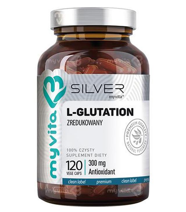 MyVita Silver L-Glutation zredukowany, 120 kapsułek