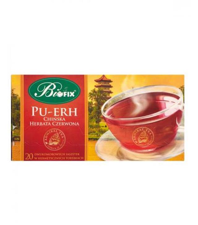 BI FIX PU-ERH Chińska herbata czerwona, 20 saszetek