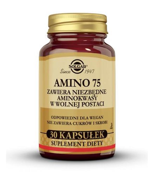 SOLGAR AMINO 75 - 30 kapsułek