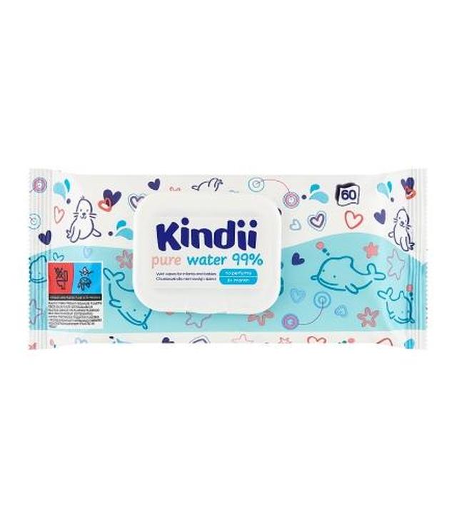 KINDII Pure water 99%, 60 sztuk