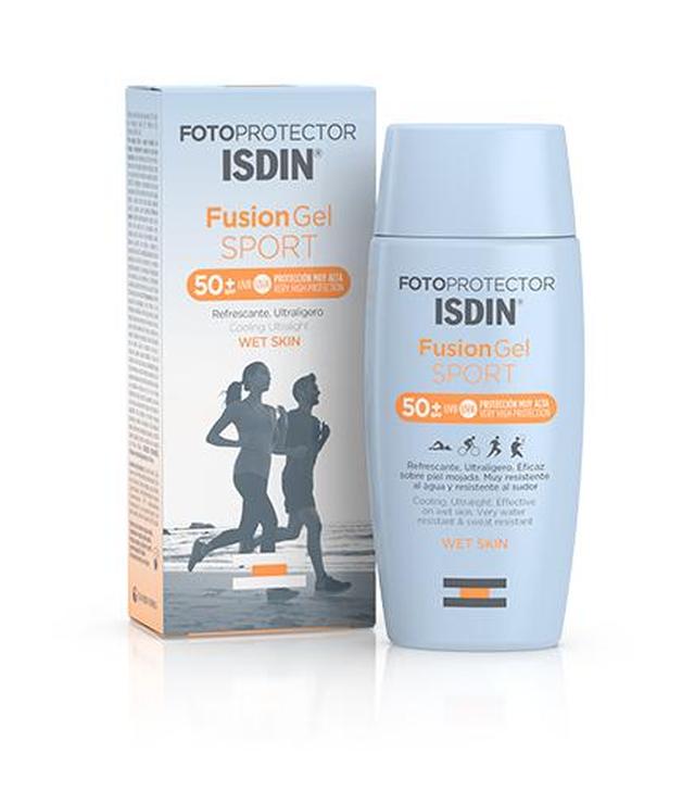 Fotoprotector Isdin FusionGel Sport SPF 50+ Ultralekki żel - 100 ml - cena, opinie, właściwości